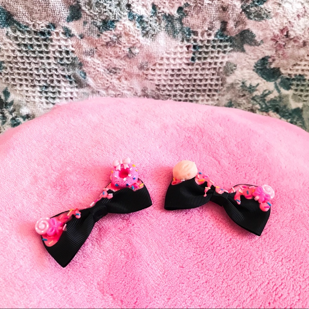 💖 Kawaii Dessert Inspired Hair Bows 💖
